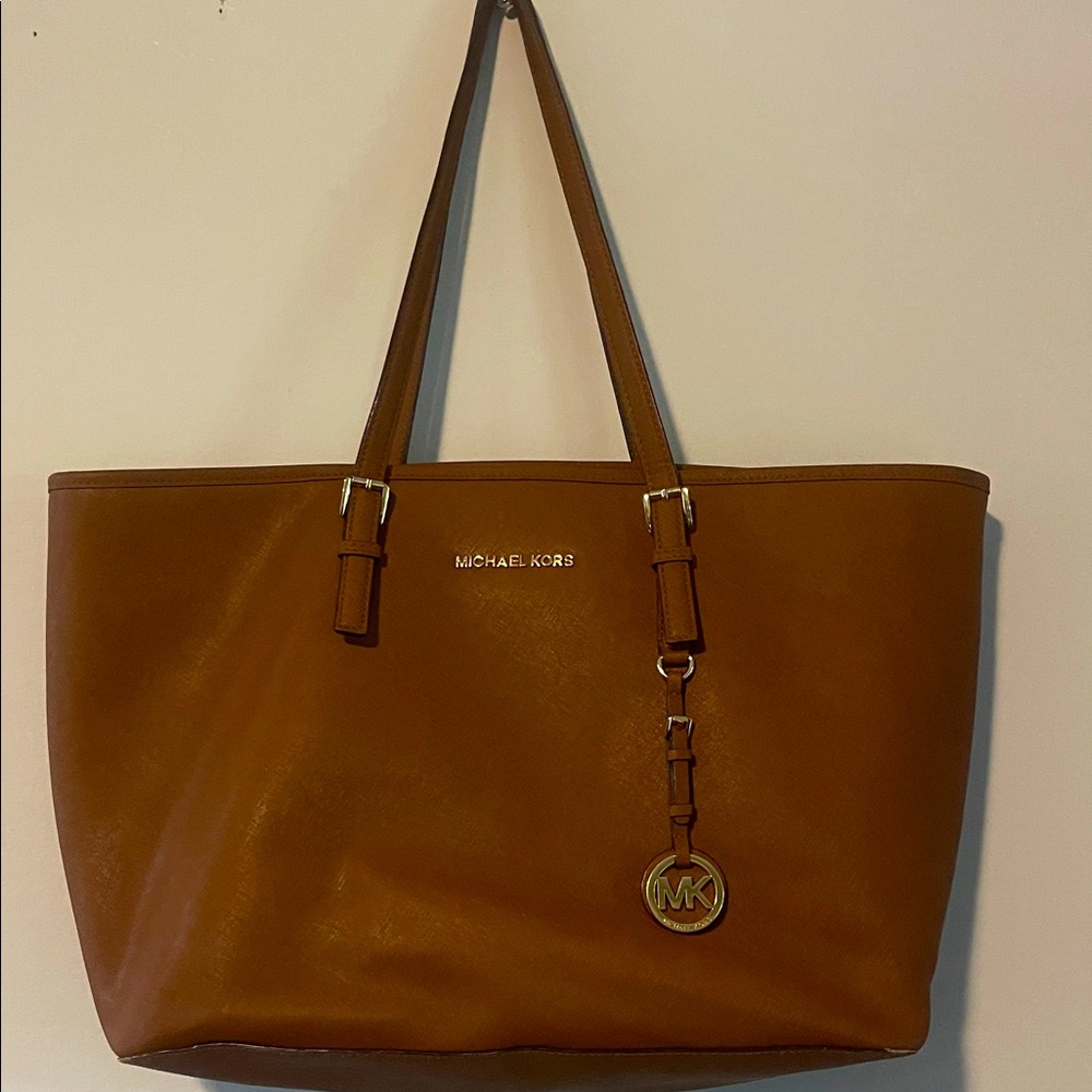 Michael Kors Large Brown Tote Bag